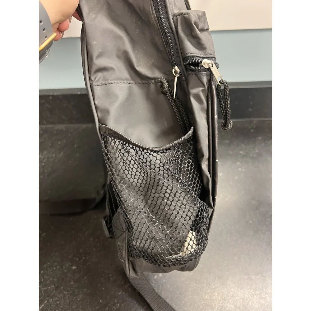 Vtg WCW/NWO Wrestling Bill Goldberg Back‎ Pack 1998 Bag With Water Bottle Holder